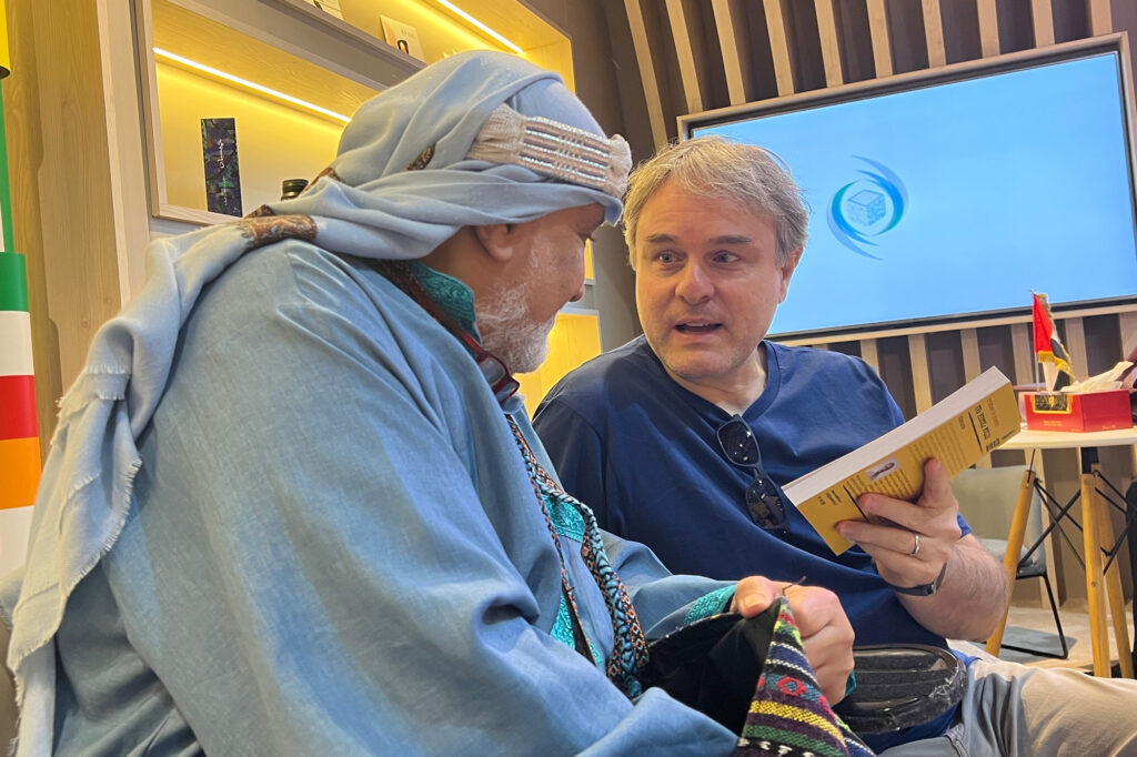 Cristiano De Scisciolo a Sharjah International Book Fair