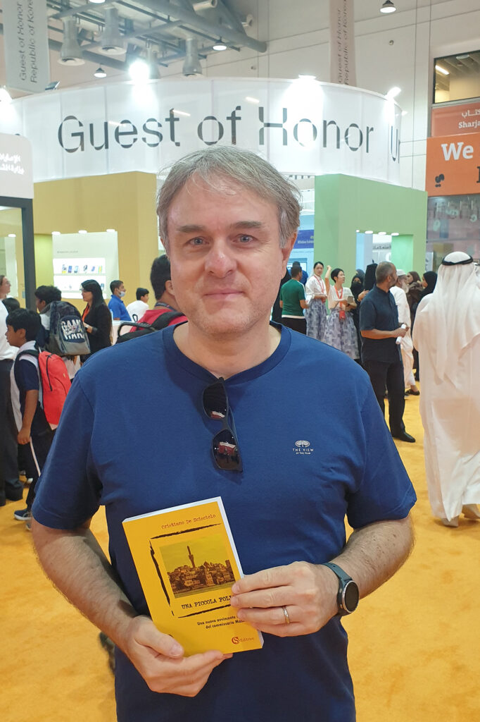 Cristiano De Scisciolo a Sharjah International Book Fair