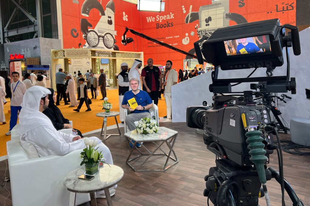 Cristiano De Scisciolo a Sharjah International Book Fair