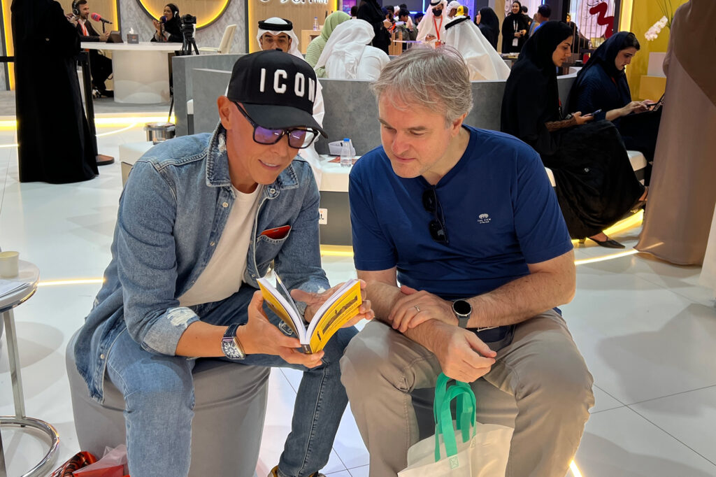 Cristiano De Scisciolo con Nico de Corato a Dubai